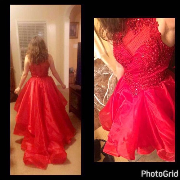 High-Low Prom Dress♥️ - Picture 4 of 7